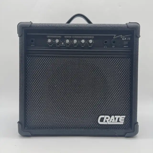 Vintage Crate GX-15 Guitar Amplifier 15W 2-Channel Practice Comb in Amps & Pedals in City of Toronto - Image 2