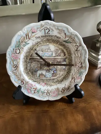 Brambly Hedge Harvest Mice Clock, View more