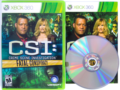 Like New Complete CSI: Fatal Conspiracy Xbox 360 $35, View more