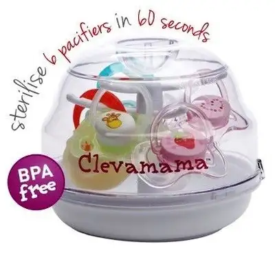 Clevamama Microwave Soother Pacifier Tree Steriliser, View more