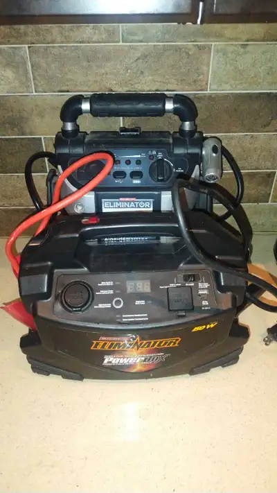 -2x MOTOMASTER battery boosters -untested,from storage unit -SEND AN OFFER!!! Contact kijiji msngr