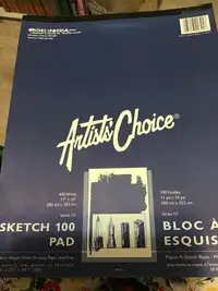 Artists Choice Sketch Pad