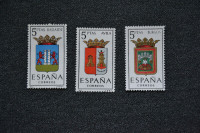 Stamps: Spain 1967 Regional Costumes.