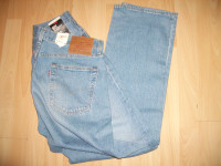 LEVIS 501 new jeans 100% cotton __ size 34"waist 32" L