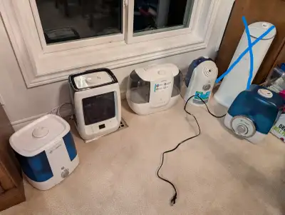 Humidifiers - like new, out of box - $35.00 on choice, View more