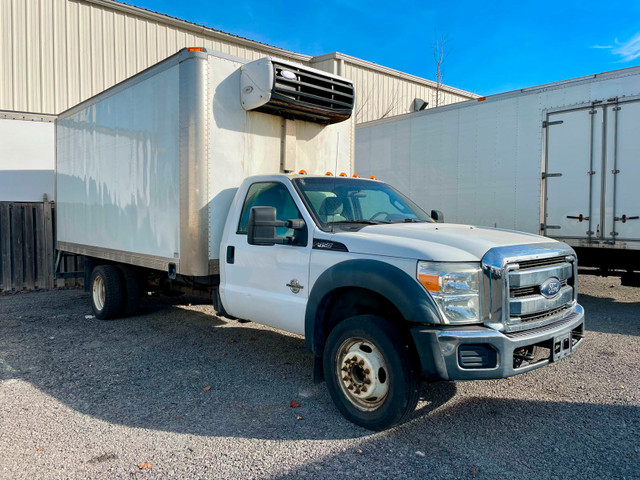 Ford F450 cube van is for sale. (16 ft. cooler) in Cars & Trucks in Kitchener / Waterloo - Image 4