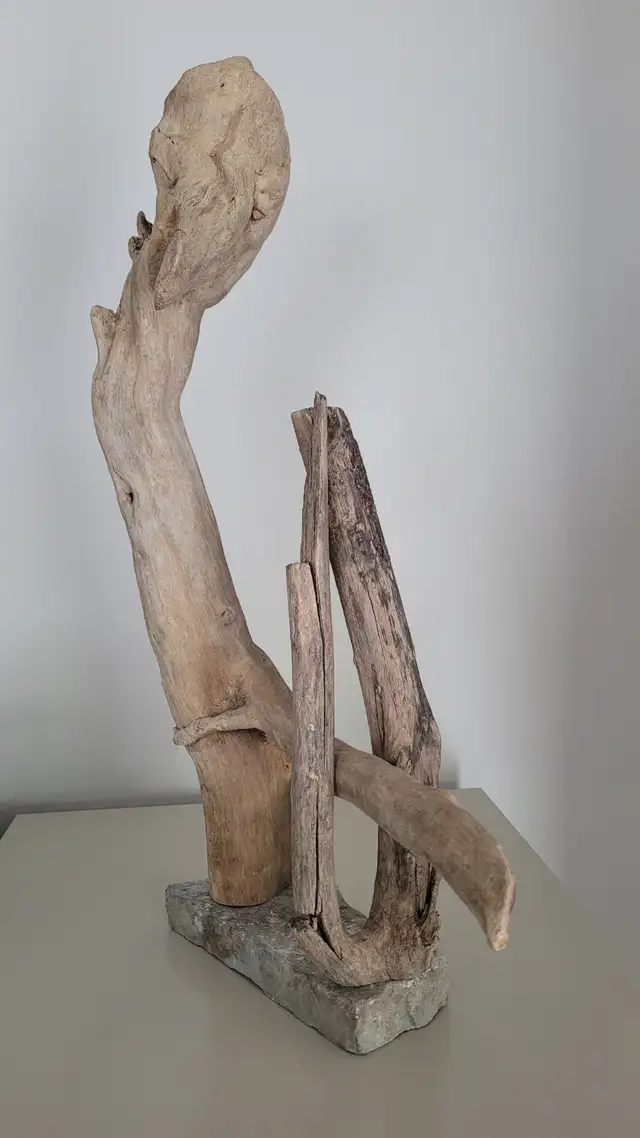 Bois Flotté Accessoire sur base Aquarium Driftwood w/base in Hobbies & Crafts in Laval / North Shore - Image 5