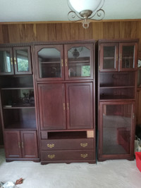 3 Piece Wall unit in perfect condition.