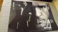 JUSTIN TIMBERLAKE 2 MOVIE POSTERS BUNDLE DEAL:"IN TIME"2011
