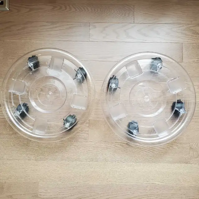 Four Plant Saucers/Plates