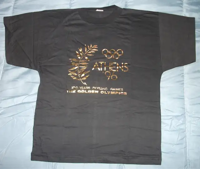 1996 Olympics Athens Greece T-Shirt, New. in Men's in Victoria - Image 3