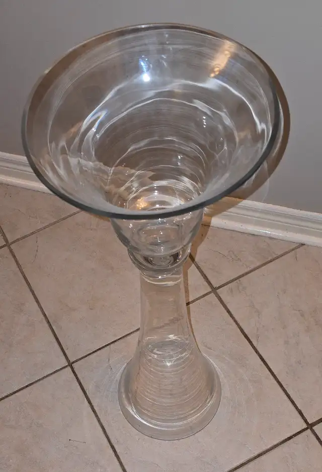 31 inch Tall Large Floor Glass Decorative Vase62863737301890122