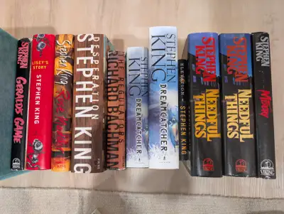 Stephen King books, View more