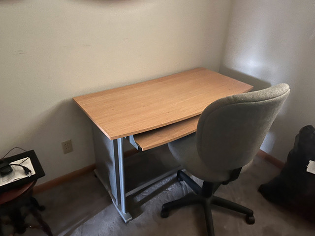 computer desk and chair in Desks in Grand Bend