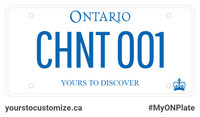 Ontario License Plate CHNT