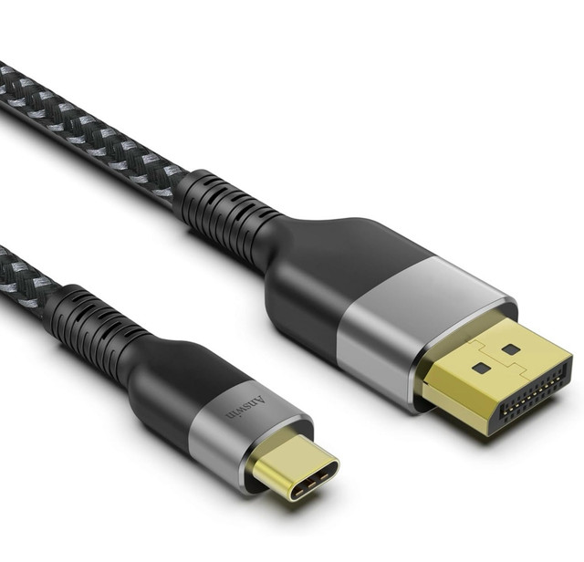 new USB C to DisplayPort 1.4 Cable, Answin 6FT 8K (4K@60Hz/144Hz in Other in Markham / York Region