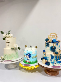 Birthday cakes, religious cakes, wedding cakes 