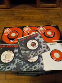 Vinyl Records 45 RPM Joan Armatrading Promotional Lot of 7 NM