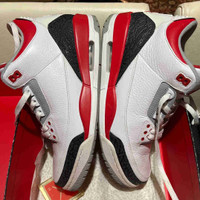Air Jordan 3 Retro • Fire Red • size 9.5