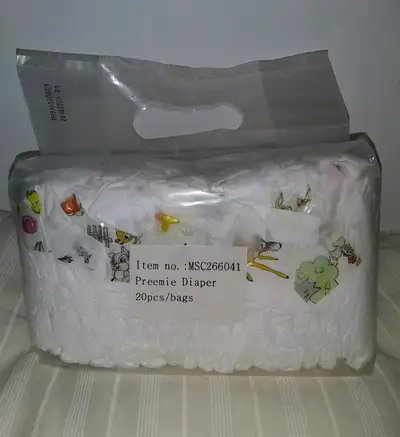 Bag of Preemie Diapers,Reborns,Small Dolls,Disney Bambi,Thumper, View more