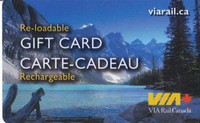 $100 VIA Rail Gift Card For $95