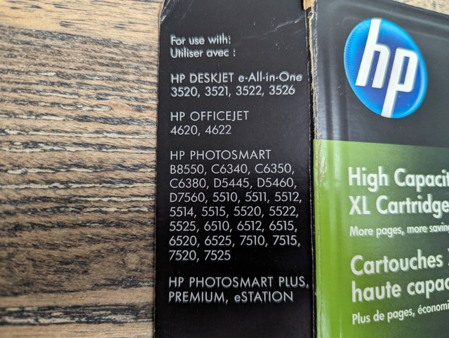 HP Genuine 564XL double pack Black ink cartridge Exp 03/2016 in Printers, Scanners & Fax in Gatineau - Image 2