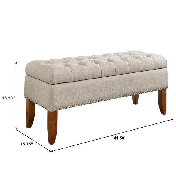 Upholstered Storage Bench in Other in Ottawa - Image 2