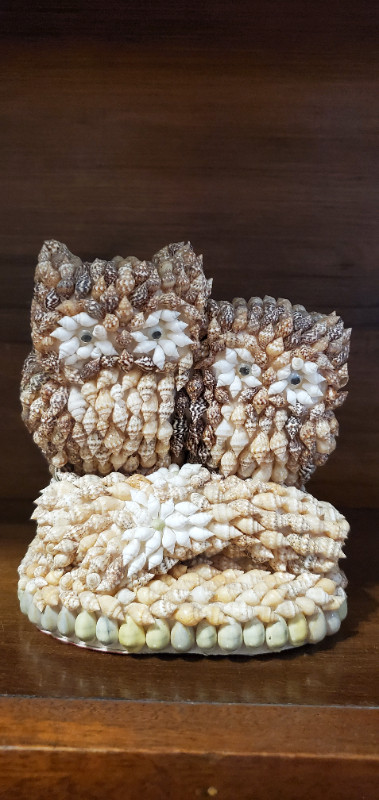 Seashell Shell Owls in Home Décor & Accents in Cambridge