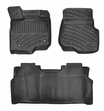 3D (Tray) Floor liner mats TPE for Ford F-150 Lightning 2022-25, View more