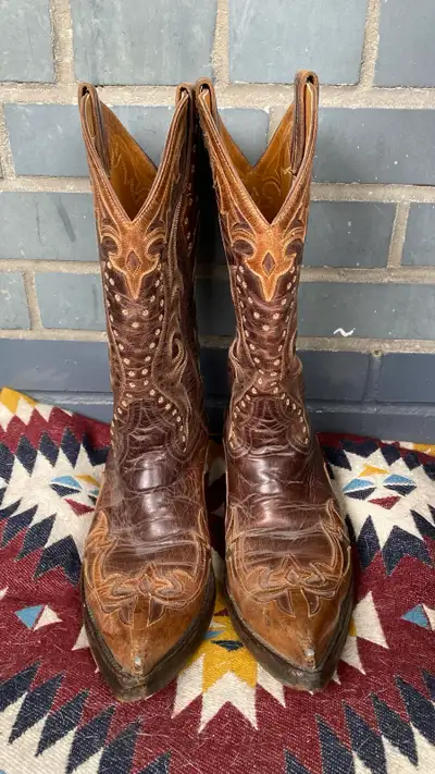 Old Gringo Cowboy Boots Size 8D, View more