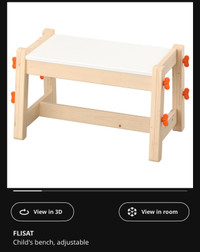 Ikea Kids Bench/ Chair