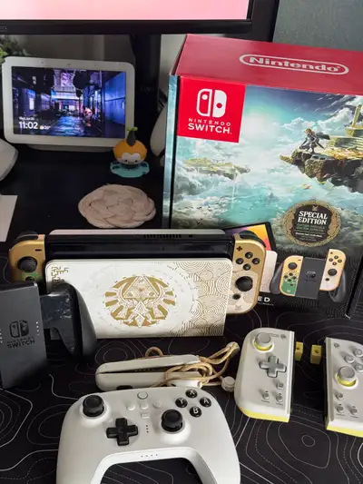 Limited Edition Zelda TOTK Nintendo Switch- Excellent Condition, View more