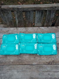 New 6 Packages Of Pampers Baby Wipes