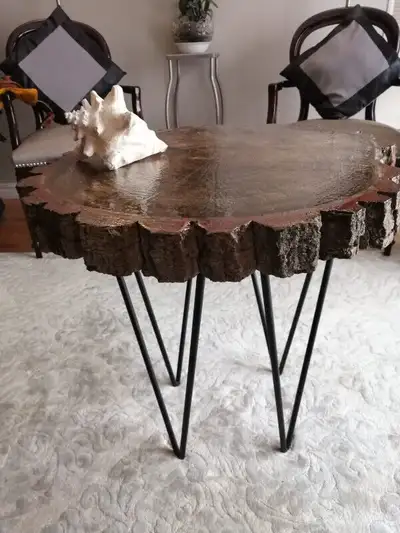 I am a woodworker who does custom carvings by hand. I make live edge wood creations to order in my v...