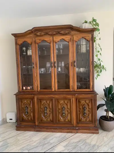 Wooden China Cabinet, View more