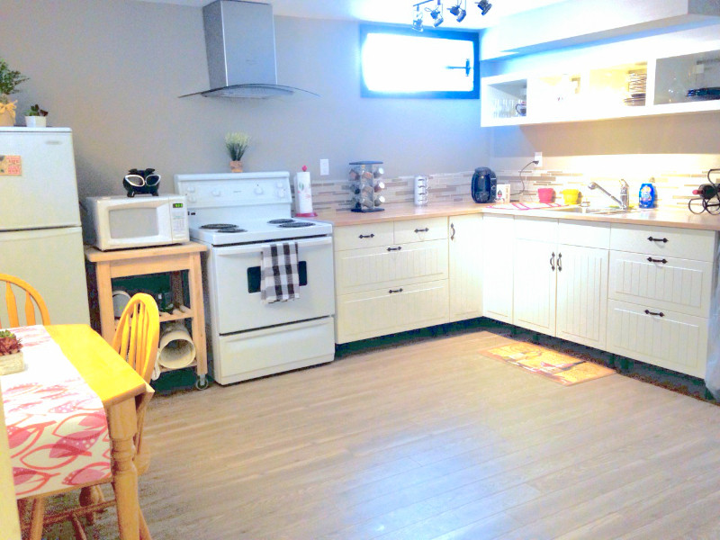 Newly Renovated Legal Basement Suite 900 + 1/2 utilities Long Term