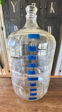 5 gallon glass Carboy (used for making beer)
