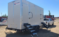 Heated Mobile Wash Trailer