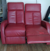 FAUTEUIL INCLINABLE ROUGE