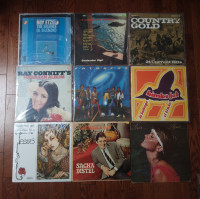 Lot de 9 disques vinyles // Music pop Funk rock jazz