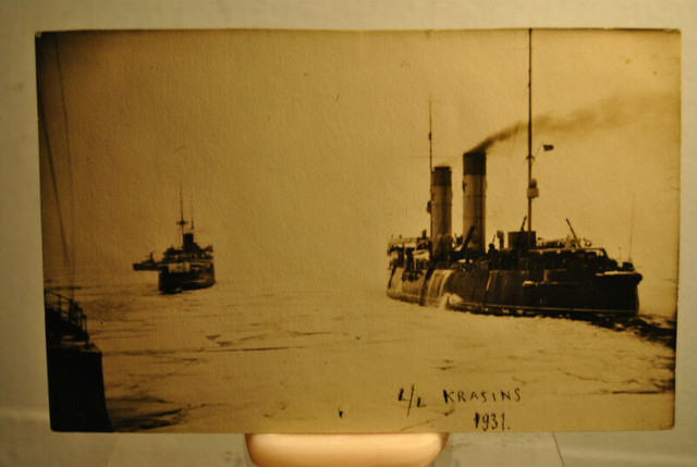 ANTIQUE REAL PHOTO PICTURE POSTCARD MILITARY , SHIPS in Arts & Collectibles in Vancouver - Image 2
