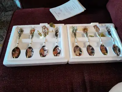 I'm selling my cat collectors spoons. Never been used. In awesome condition. I'm asking 60 obo.