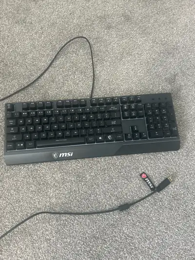 MSI Mechanical Computer Keyboard, View more