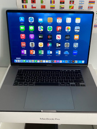 MacBook Pro 2019 16” i9 16GB 1000GB fully loaded