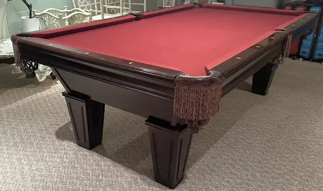 Brunswick Brookstone Used 8′ Slate Pool Table in Toys & Games in Kitchener / Waterloo - Image 3