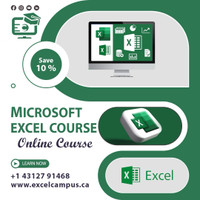Microsoft Excel & VBA Training