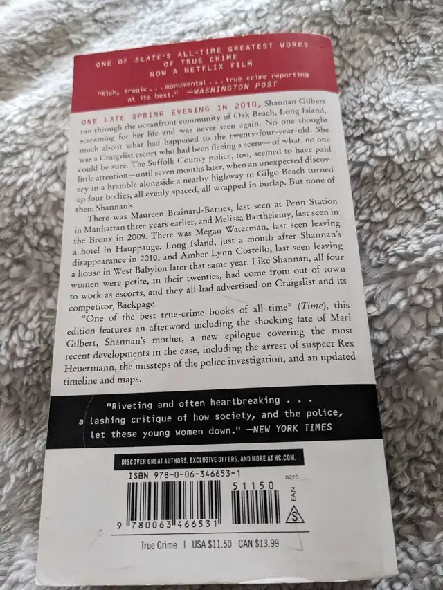 Lost Girls, Robert Kolker, Paperback  in Non-fiction in Sudbury - Image 3