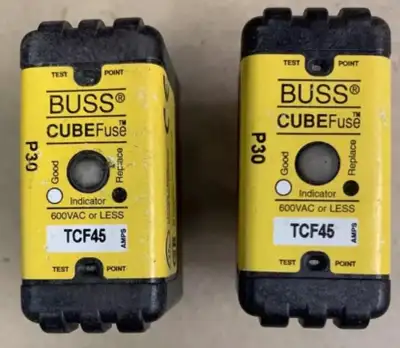 Brand new Miller 220075 Cube Fuse (2 Pack) TCF45 600VAC - XMT-350 CC/CV, Class CF. Can ship at buyer...
