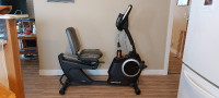 Recumbent excercise bike