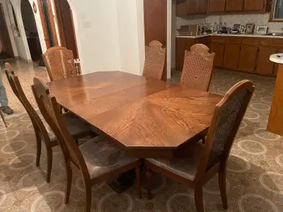 Dining Table with 6 Chairs, View more